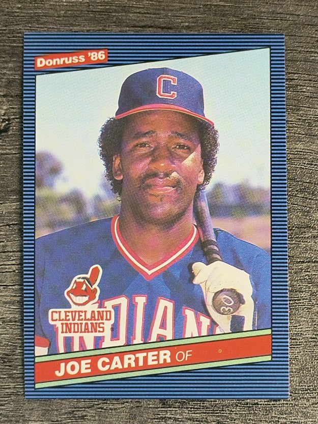 1986 Donruss #224 Joe Carter