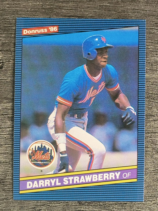 1986 Donruss #197 Darryl Strawberry