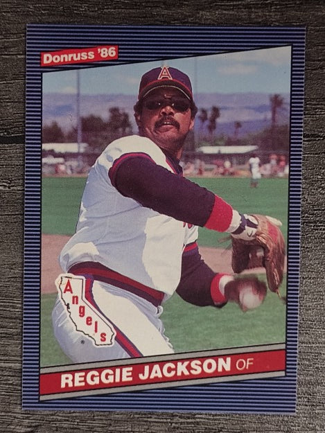 1986 Donruss #377 Reggie Jackson