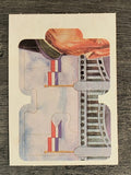 1983 Donruss Mickey Mantle Puzzle #19 Mantle Puzzle 19-21