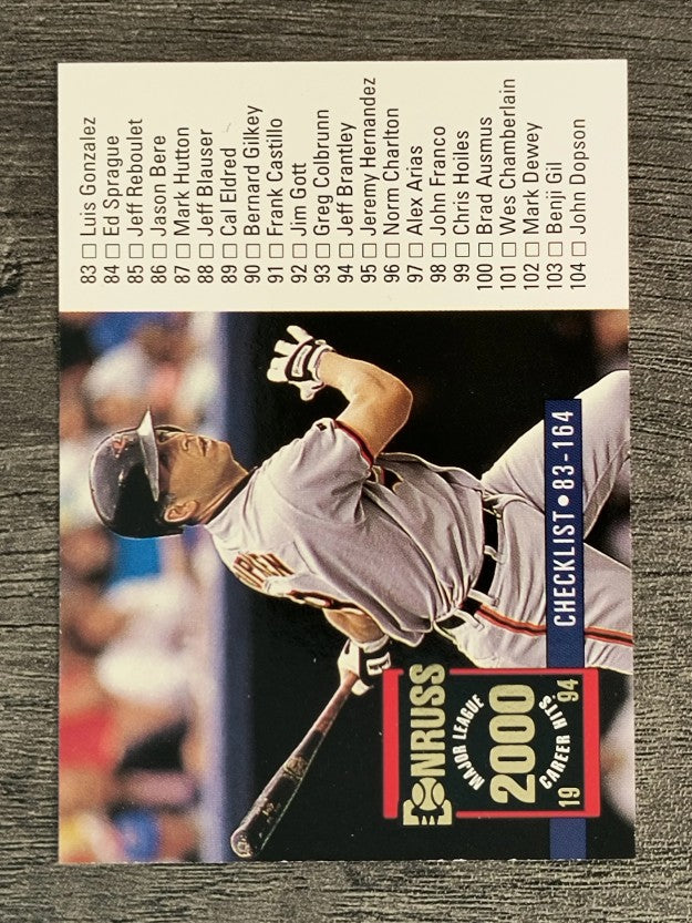 1994 Donruss #140 Cal Ripken CL