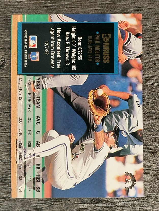1994 Donruss #24 Paul Molitor