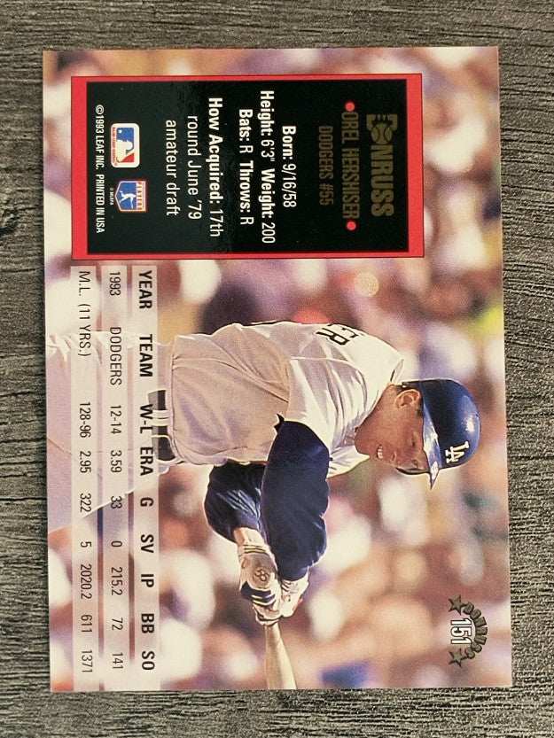 1994 Donruss #151 Orel Hershiser