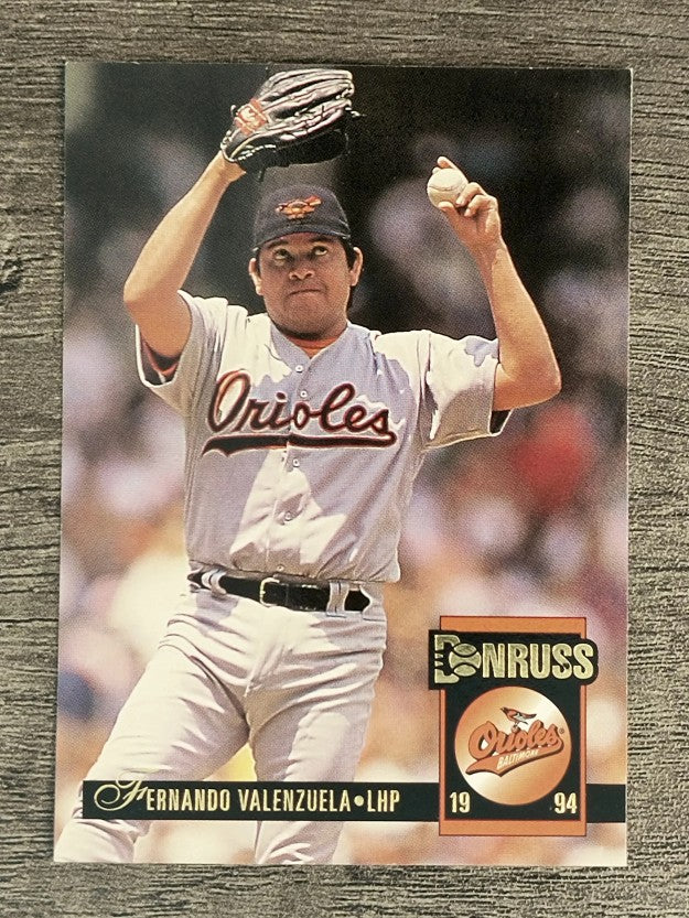 1994 Donruss #408 Fernando Valenzuela