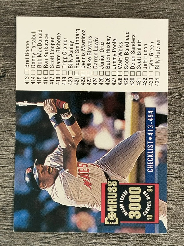 1994 Donruss #550 Dave Winfield CL