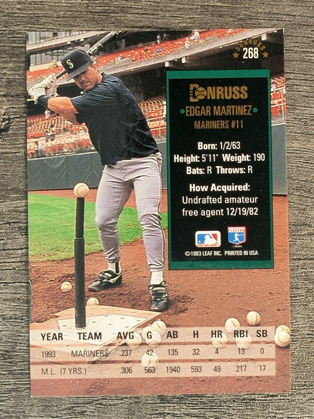 1994 Donruss #268 Edgar Martinez