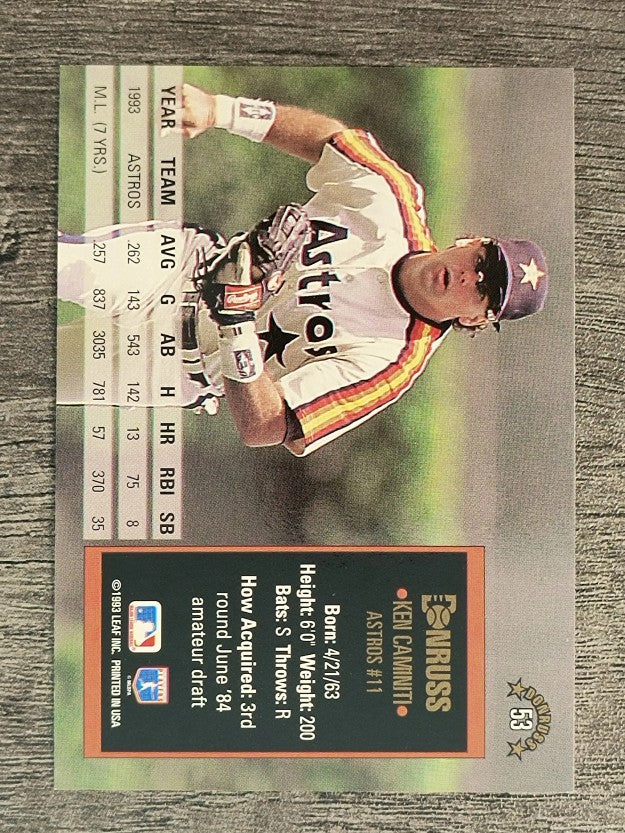 1994 Donruss #53 Ken Caminiti