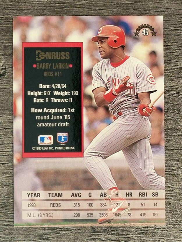 1994 Donruss #45 Barry Larkin