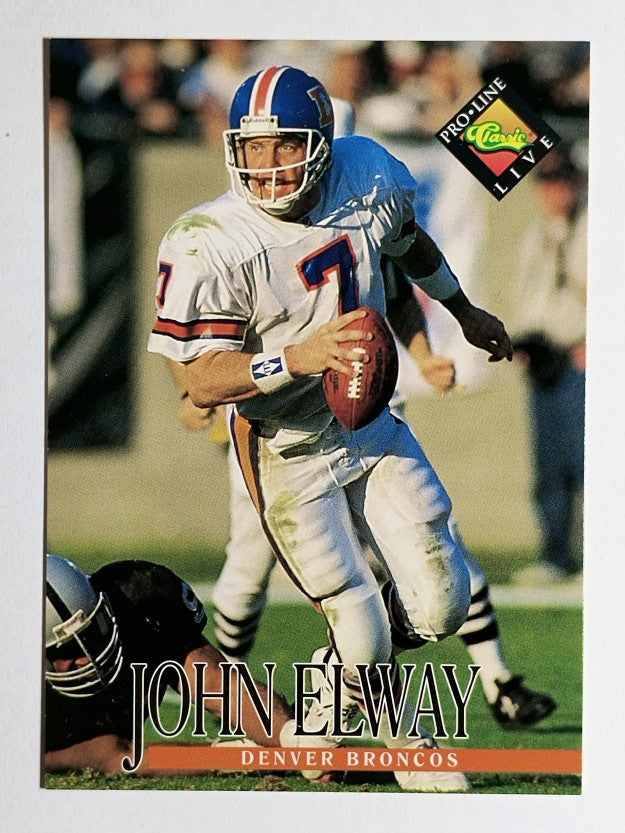 1994 Pro Line Live #34 John Elway