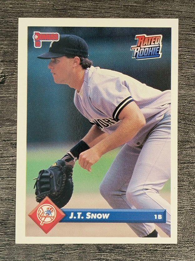 1993 Donruss #110 J.T.Snow RC