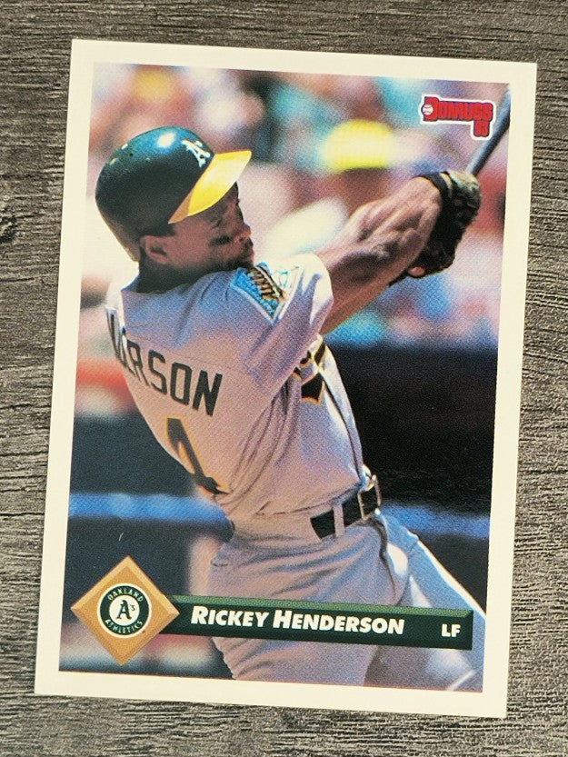 1993 Donruss #315 Rickey Henderson