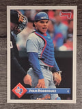 1993 Donruss #187 Ivan Rodriguez