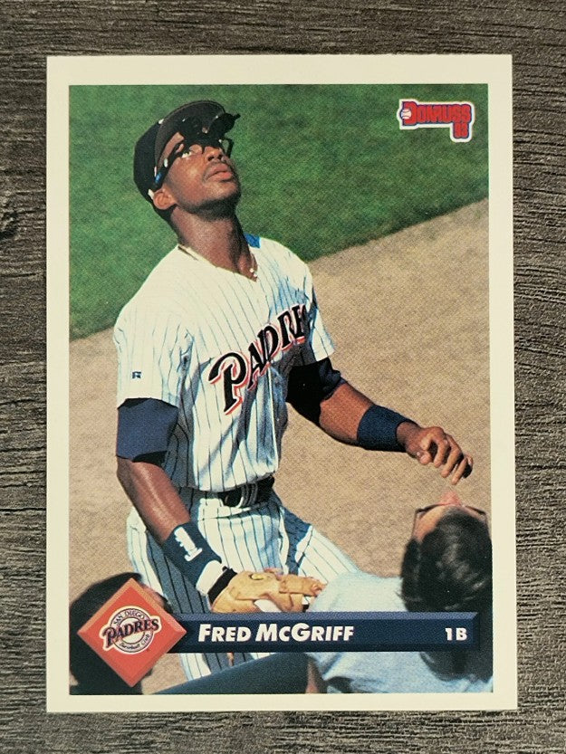 1993 Donruss #390 Fred McGriff