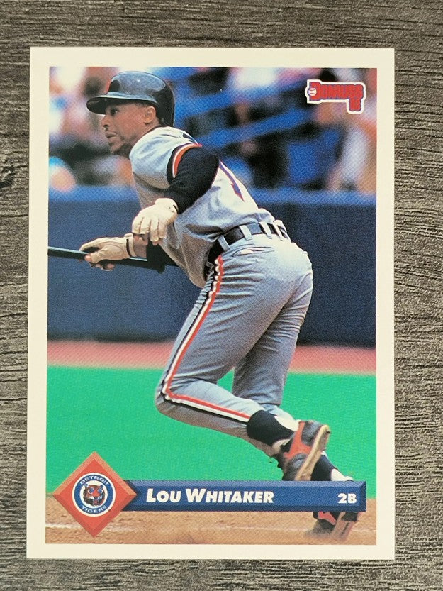 1993 Donruss #686 Lou Whitaker