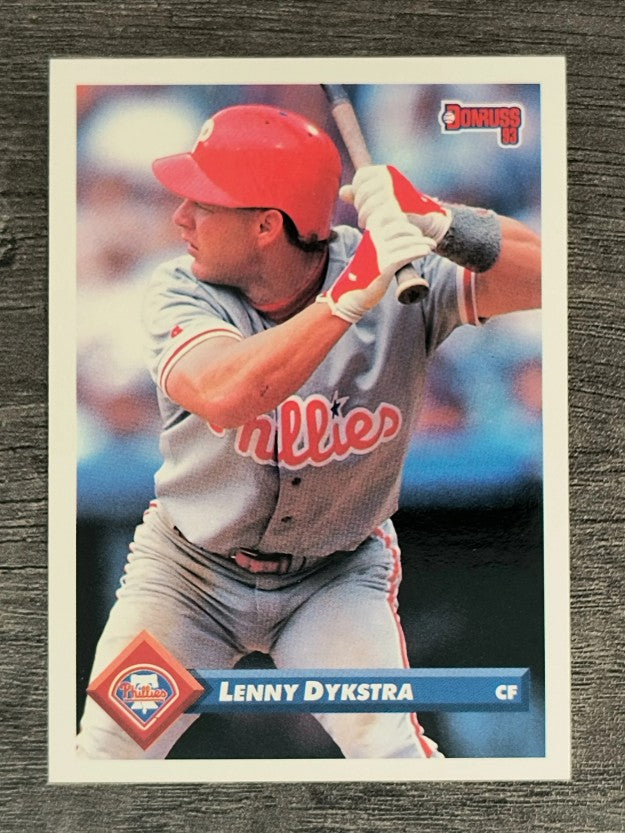 1993 Donruss #544 Len Dykstra