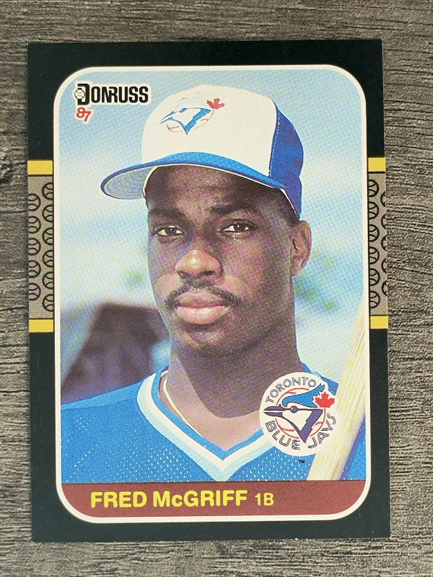 1987 Donruss #621 Fred McGriff