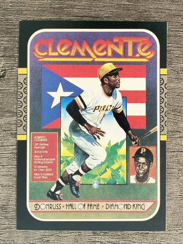 1987 Donruss #612 Roberto Clemente PUZ