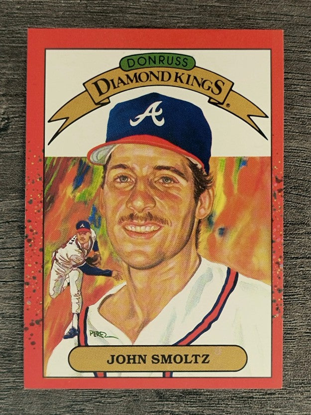 1990 Donruss #8 John Smoltz DK