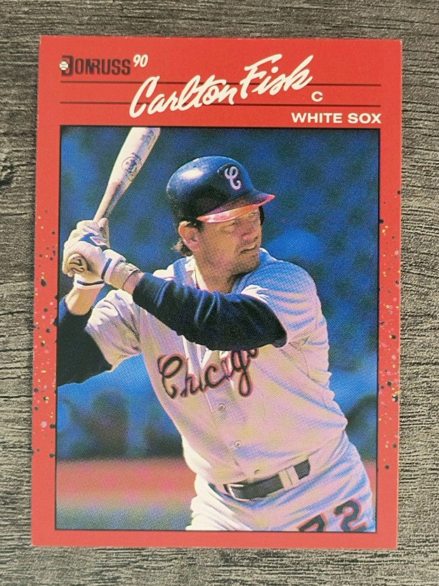 1990 Donruss #58 Carlton Fisk
