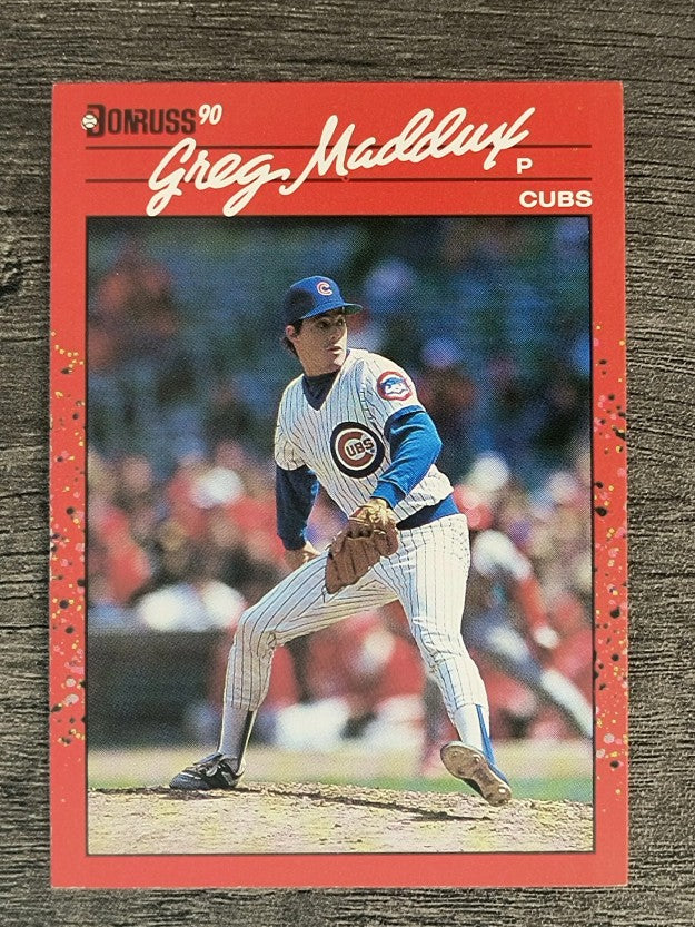 1990 Donruss #158 Greg Maddux