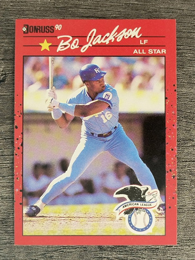 1990 Donruss #650B Bo Jackson AS/All-Star Game/Performance