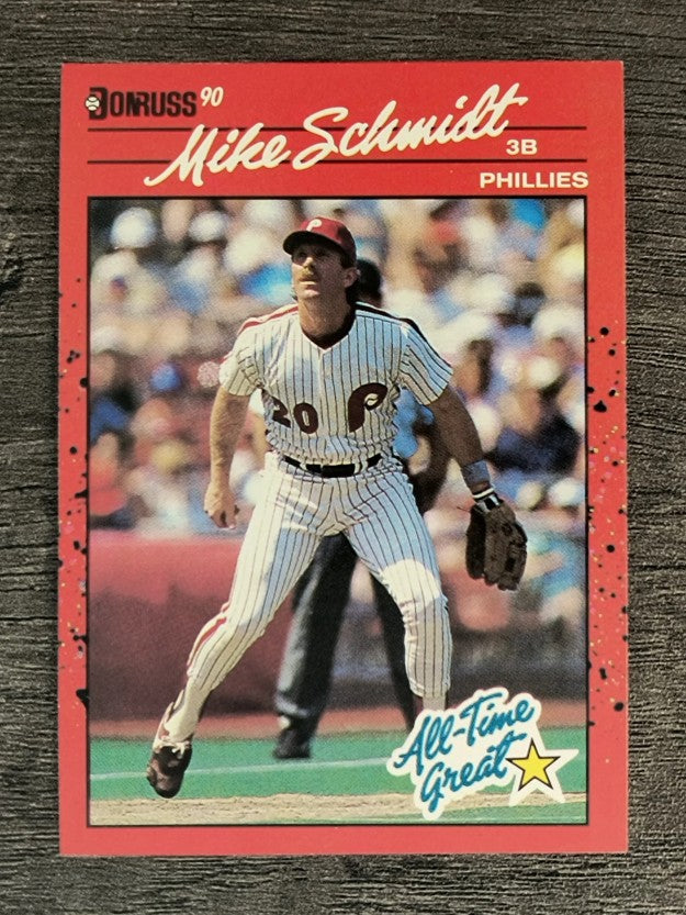 1990 Donruss #643 Mike Schmidt
