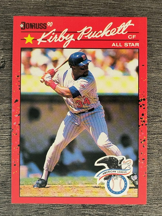 1990 Donruss #683B Kirby Puckett AS/All-Star Game Performance