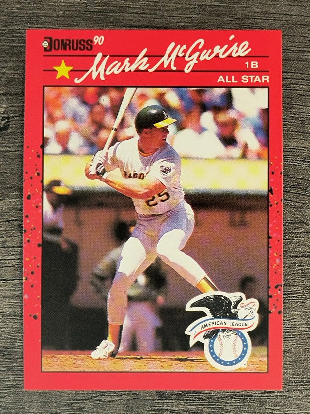 1990 Donruss #697B Mark McGwire AS/All-Star Game Performance