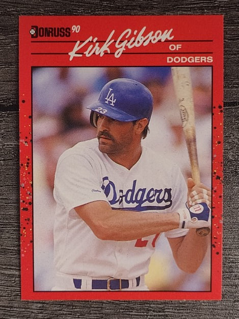 1990 Donruss #368 Kirk Gibson