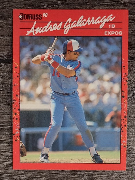 1990 Donruss #97 Andres Galarraga