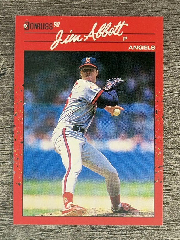 1990 Donruss #108 Jim Abbott