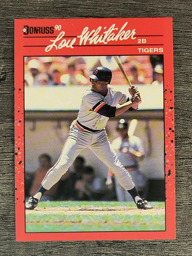1990 Donruss #298 Lou Whitaker