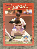1990 Donruss #707B Will Clark AS/All-Star Game Performance