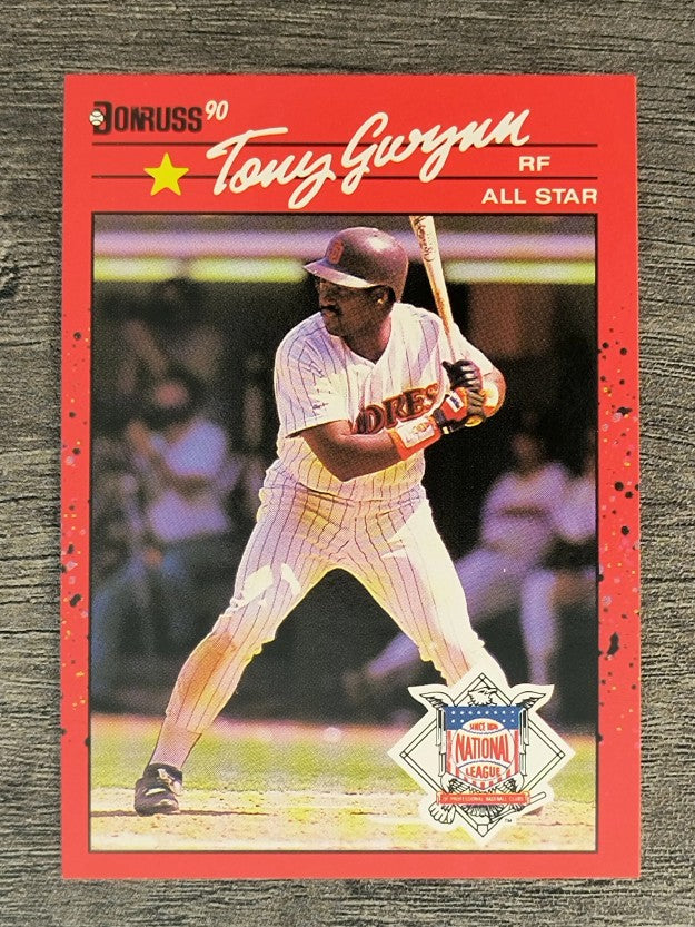 1990 Donruss #705 Tony Gwynn AS/All-Star Game Performance