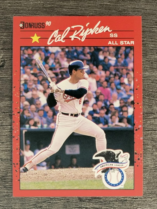 1990 Donruss #676A Cal Ripken AS/All-Star Game/Performance
