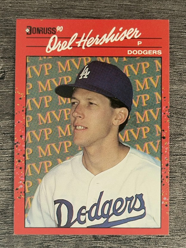 1990 Donruss Bonus MVP's #BC5 Orel Hershiser