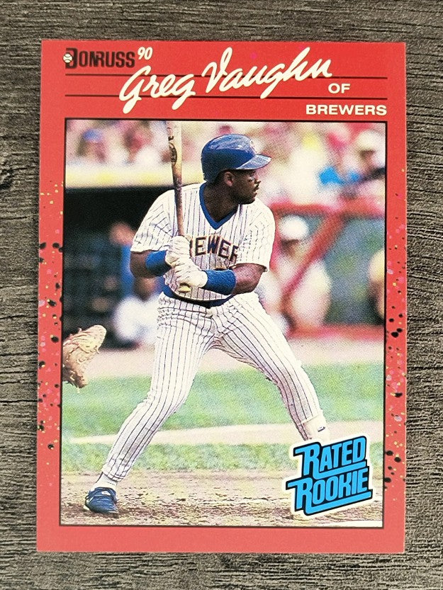 1990 Donruss #37 Greg Vaughn