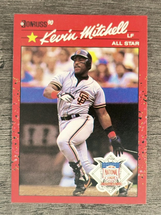 1990 Donruss #715B Kevin Mitchell AS/All-Star Game Performance