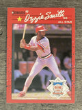 1990 Donruss #710A Ozzie Smith AS/Recent Major League Performance