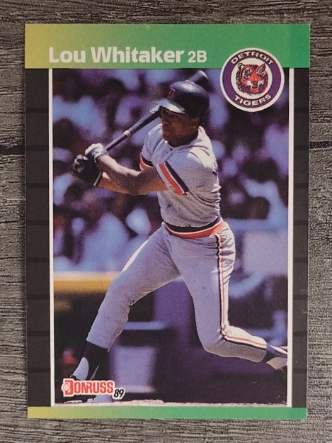 1989 Donruss #298 Lou Whitaker