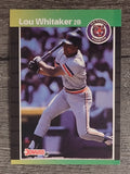 1989 Donruss #298 Lou Whitaker