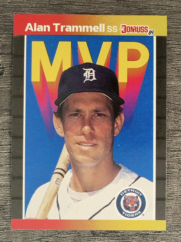 1989 Donruss Bonus MVP's #BC17 Alan Trammell