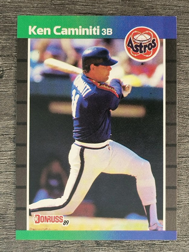 1989 Donruss #542 Ken Caminiti DP