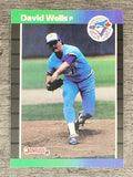 1989 Donruss #307 David Wells