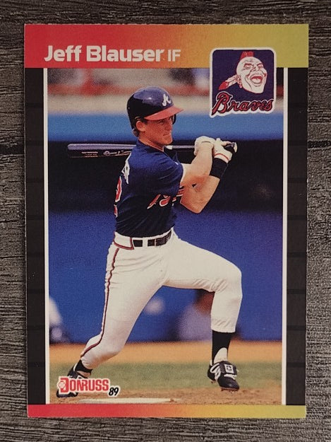 1989 Donruss #592 Jeff Blauser
