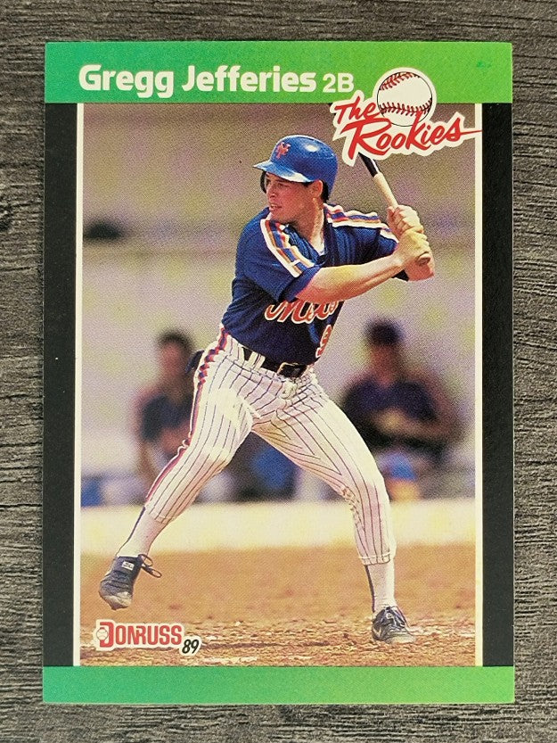 1989 Donruss Rookies #2 Gregg Jefferies
