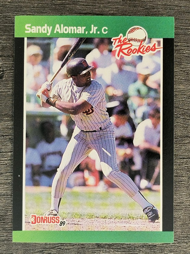 1989 Donruss Rookies #21 Sandy Alomar Jr.