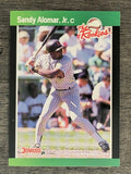 1989 Donruss Rookies #21 Sandy Alomar Jr.