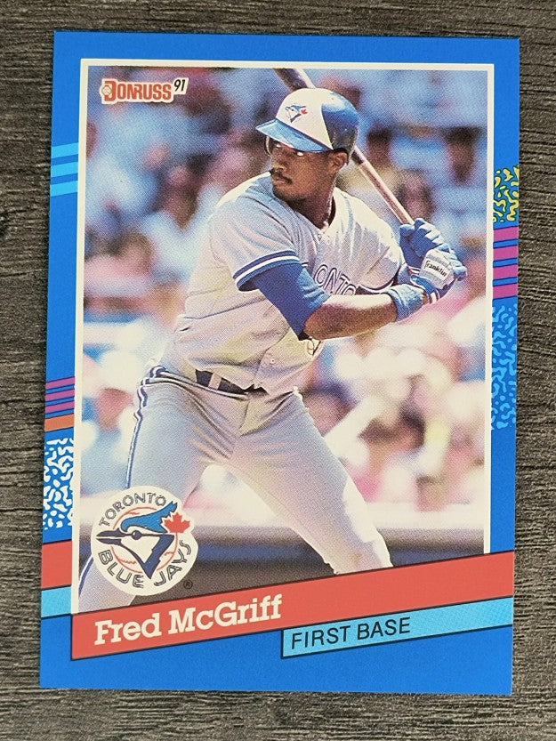 1991 Donruss #261 Fred McGriff