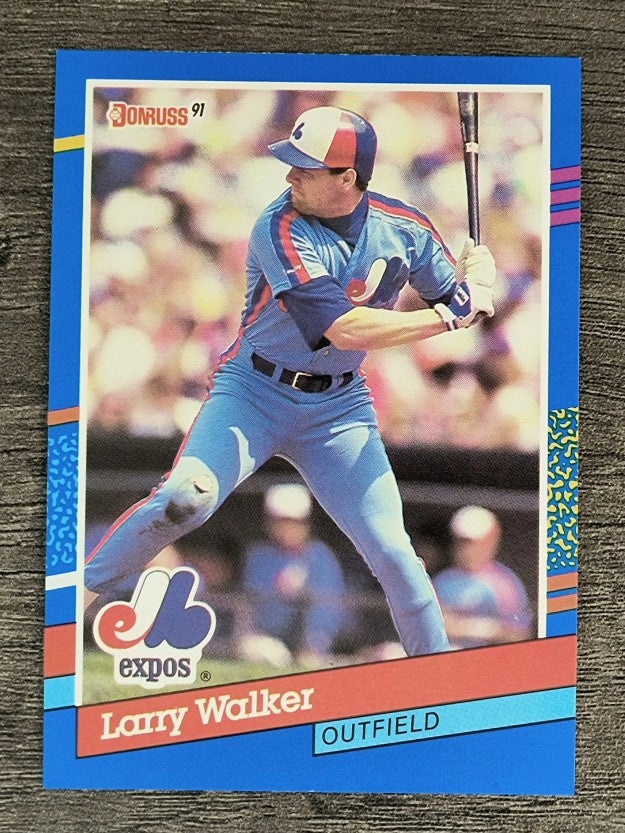 1991 Donruss #359 Larry Walker